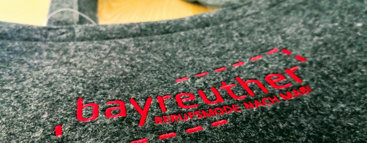 Filztasche bestickt 2