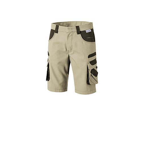 Arbeitskleidung 2 5386 Bermuda beige braun 01 Kopie