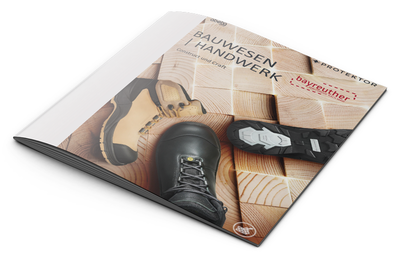 Brochure bau schuhe 800