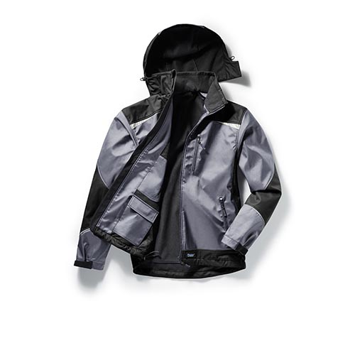 Arbeitskleidung 4 5861 Softshelljacke grau schwarz 01 Kopie