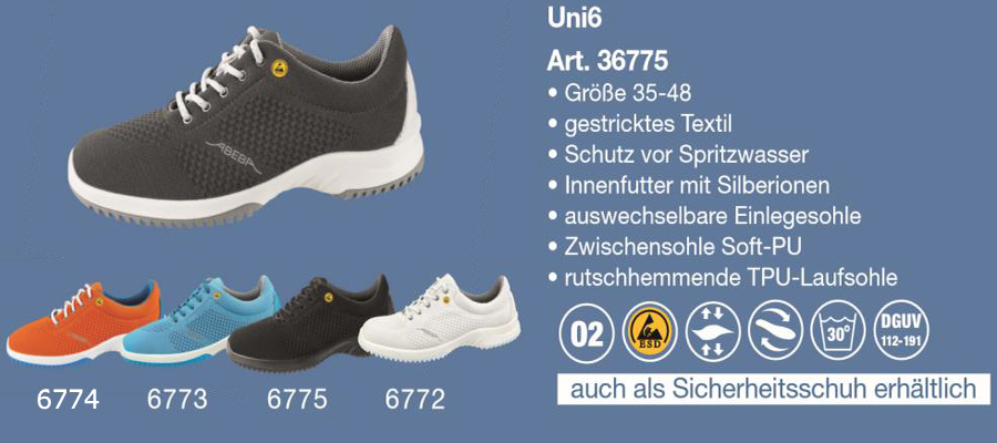 arbeitsschuh uni6