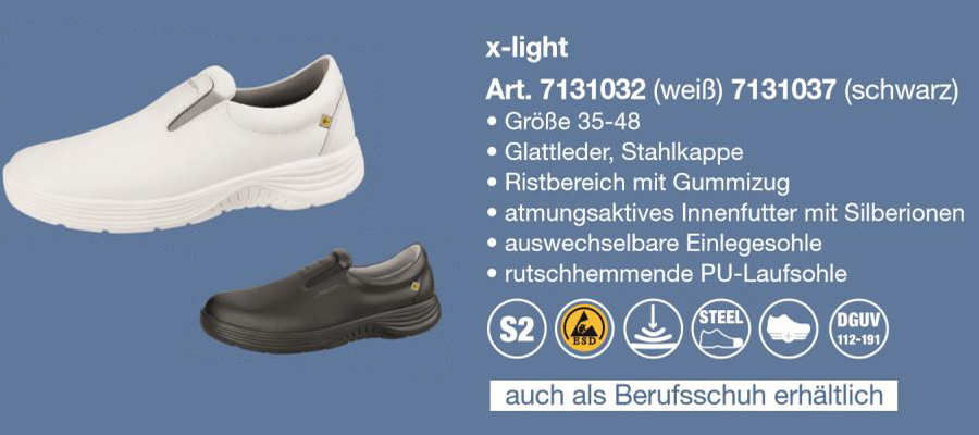 arbeitsschuh x light