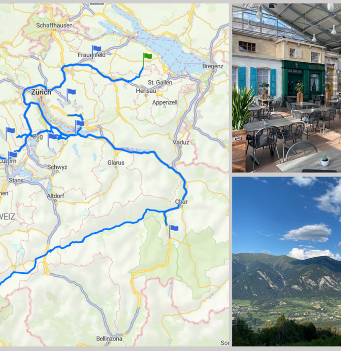 Schweiz - vom Bodensee bis zum Matterhorn 1 Collage